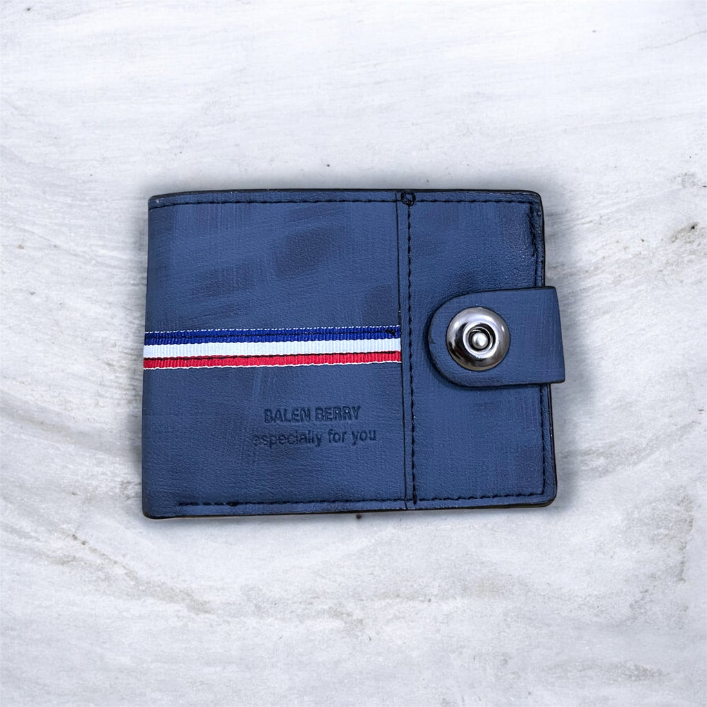 Stylish PU Leather Wallet: 7 Card Slots, Secure & Practical