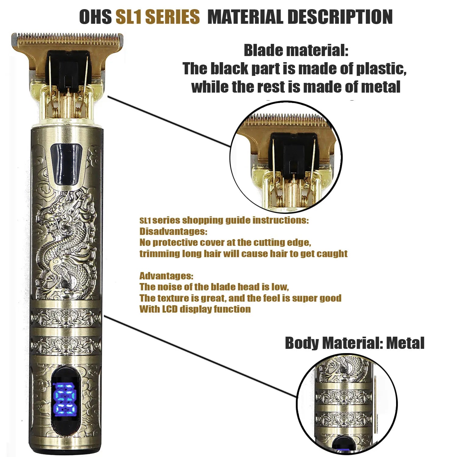 T9 Electric Hair Clipper & Beard Trimmer